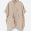 Herno Mujer Barcelona Poncho Resort Warmy color Beige sku 799-000100 01 - Foto 1