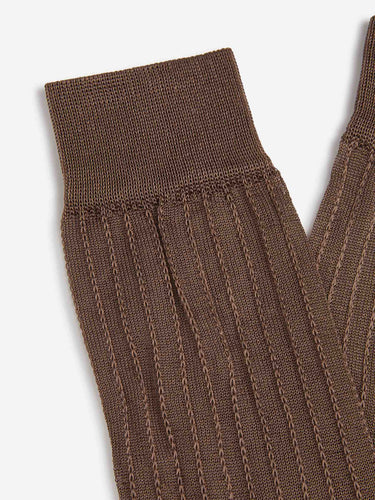 Marni Mujer Barcelona Calcetines Largos Seda color Marrón sku 799-000113 01 - Foto 2