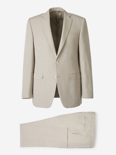 Canali Hombre Barcelona Traje de Lino y Seda color Beige sku 311-000334 02 - Foto 1