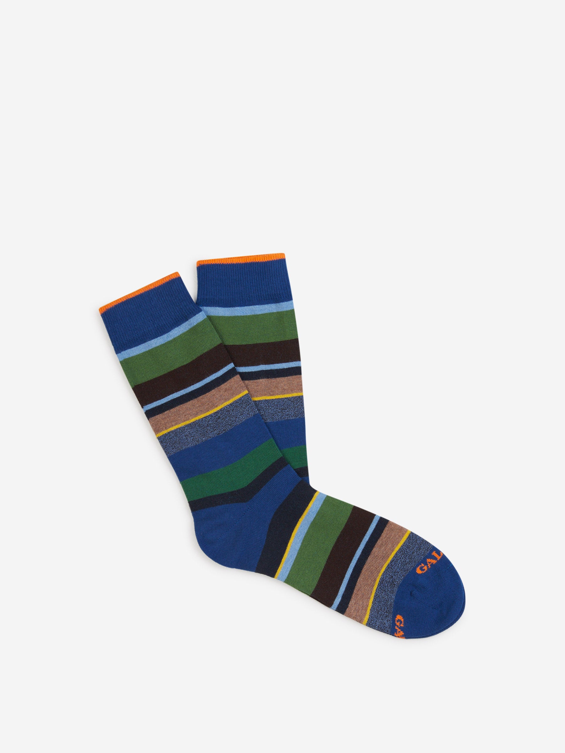 Gallo Calcetines Rayas Multicolor color Azul Marino sku 641-000195 03 - Foto 1