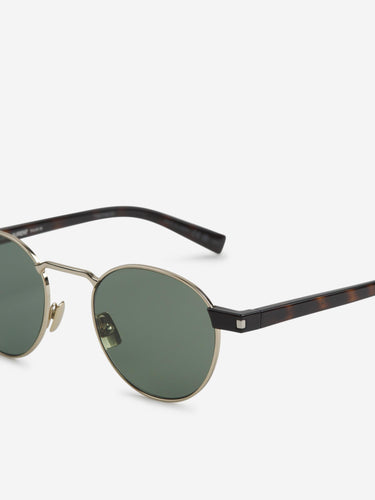 Saint Laurent Hombre Barcelona Gafas de Sol Redondas color Marrón Oscuro sku 614-002907 01 - Foto 3