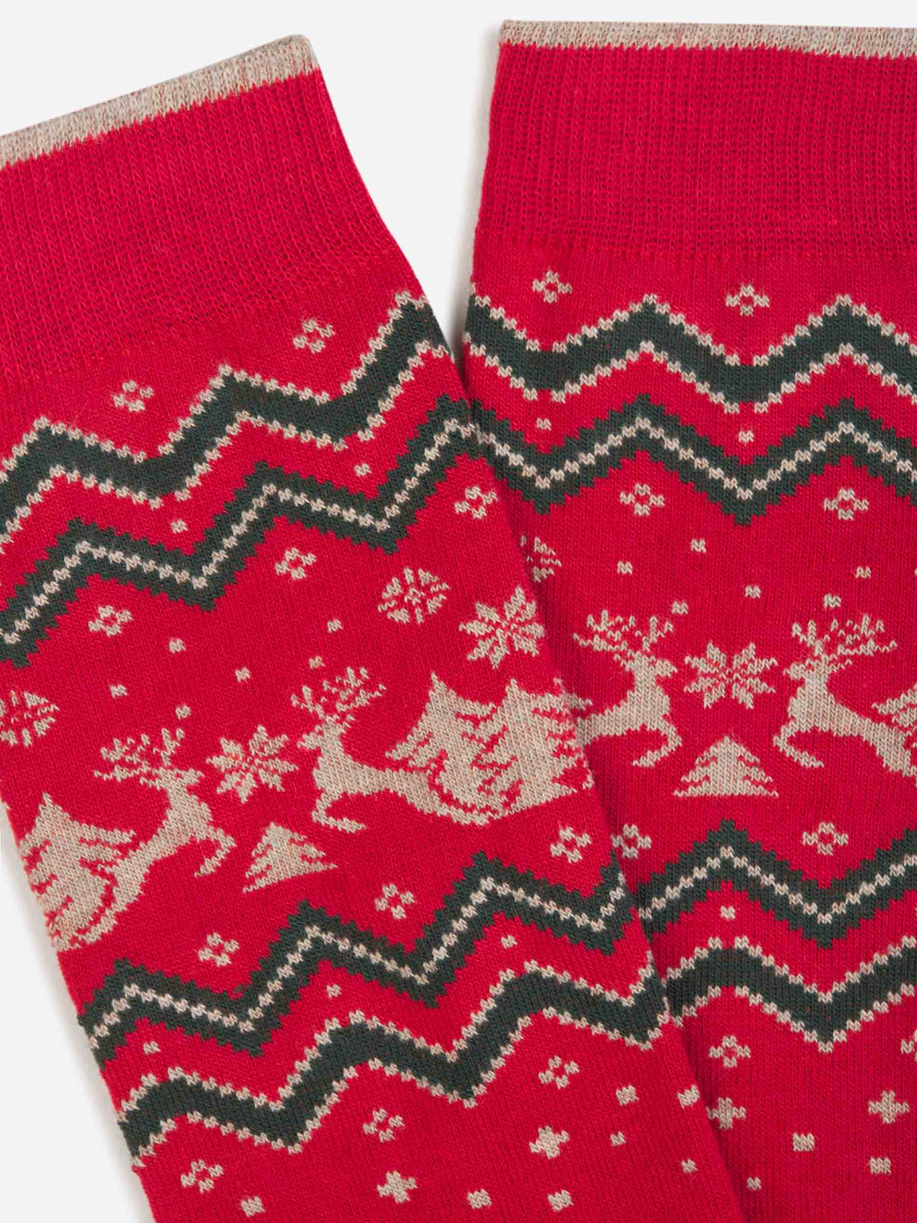 Gallo Hombre Barcelona Calcetines Navideños Strelizia color Rojo sku 641-000200 02 - Foto 2