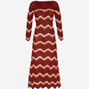Escvdo Vestido Maxi Sumac Crochet color Burdeos sku 732-001407 01 - Foto 1
