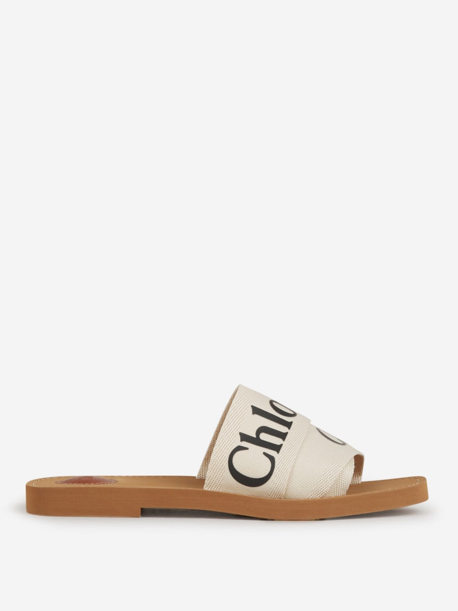 Chloé Mujer Barcelona Sandalias Woody Logo color Beige sku 800-005402 02 - Foto 1