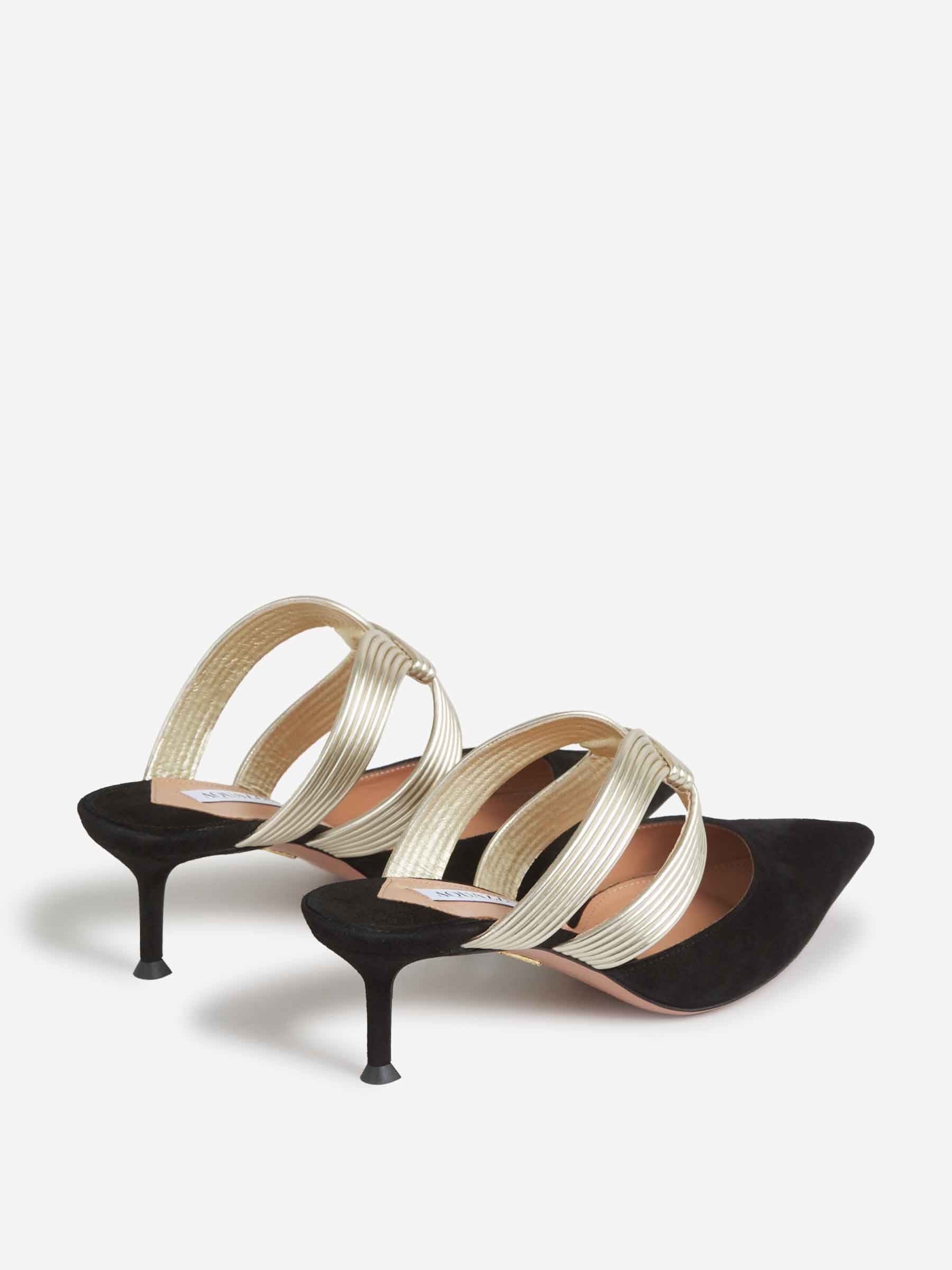 Aquazzura – Mules Esencia Tacón Mujer 800-005412 01