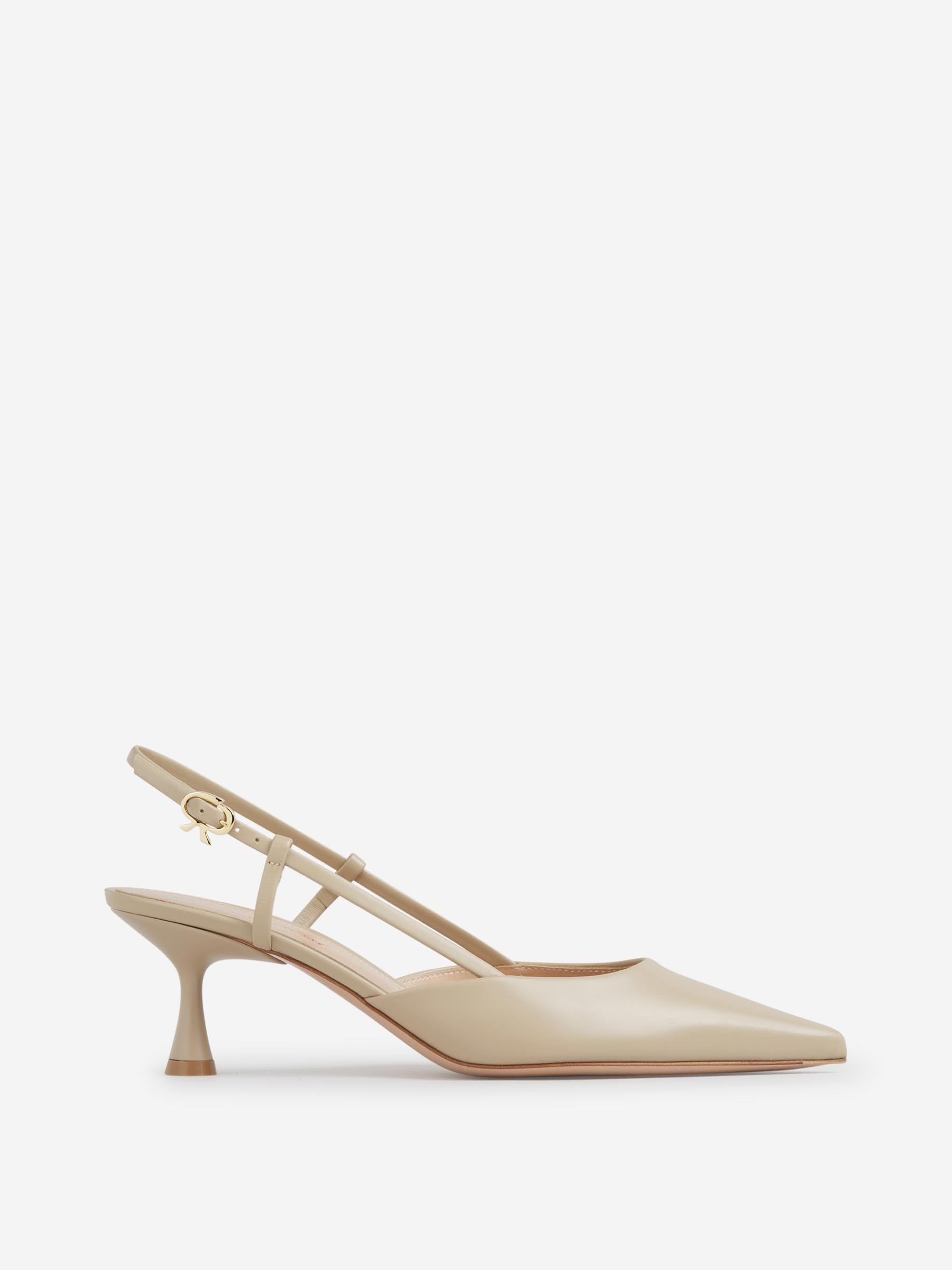 Gianvito Rossi Mujer Barcelona Slingbacks Ascenso 55 color Beige sku 800-005424 01 - Foto 1