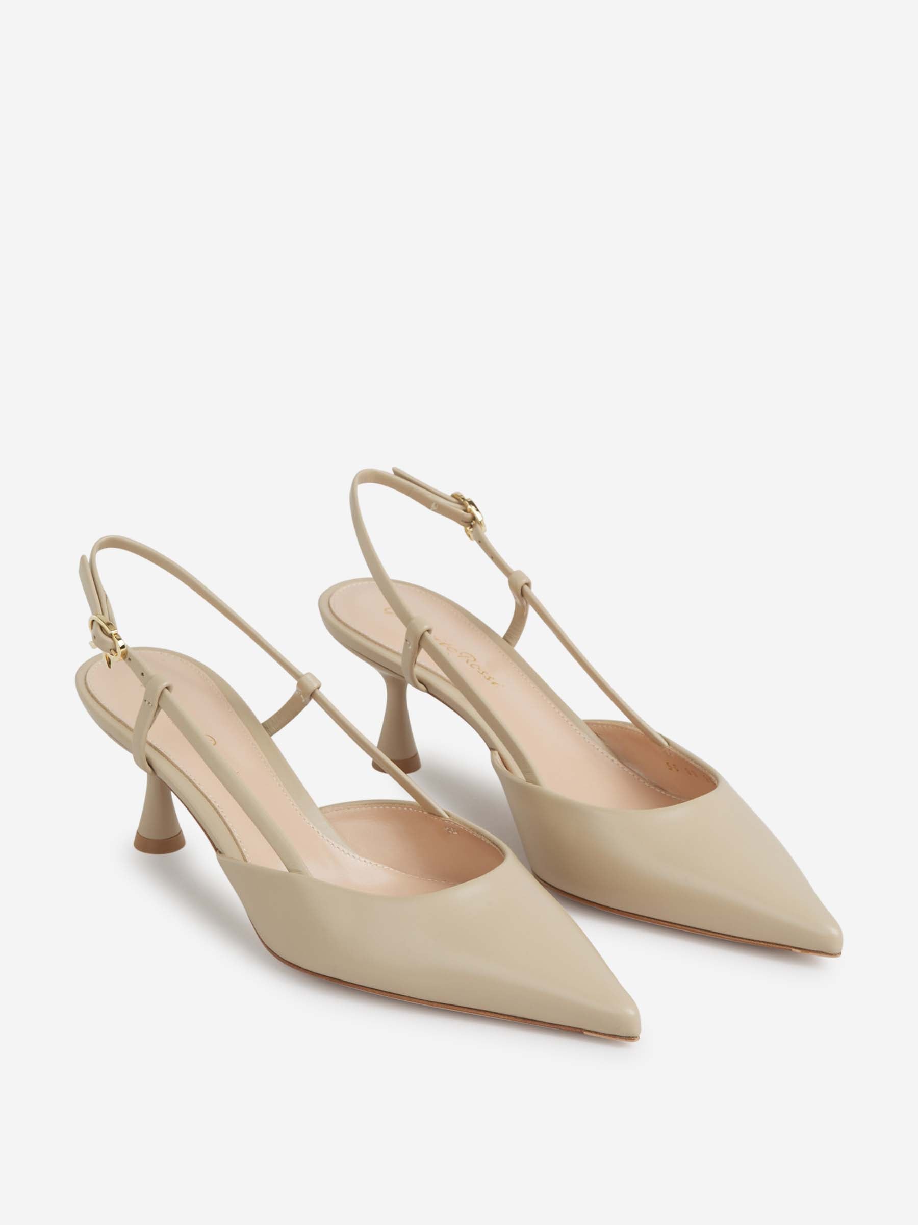 Gianvito Rossi Mujer Barcelona Slingbacks Ascenso 55 color Beige sku 800-005424 01 - Foto 2