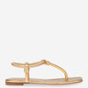 Gianvito Rossi Mujer Barcelona Sandalias Juno 05 color Dorado sku 800-005425 01 - Foto 1