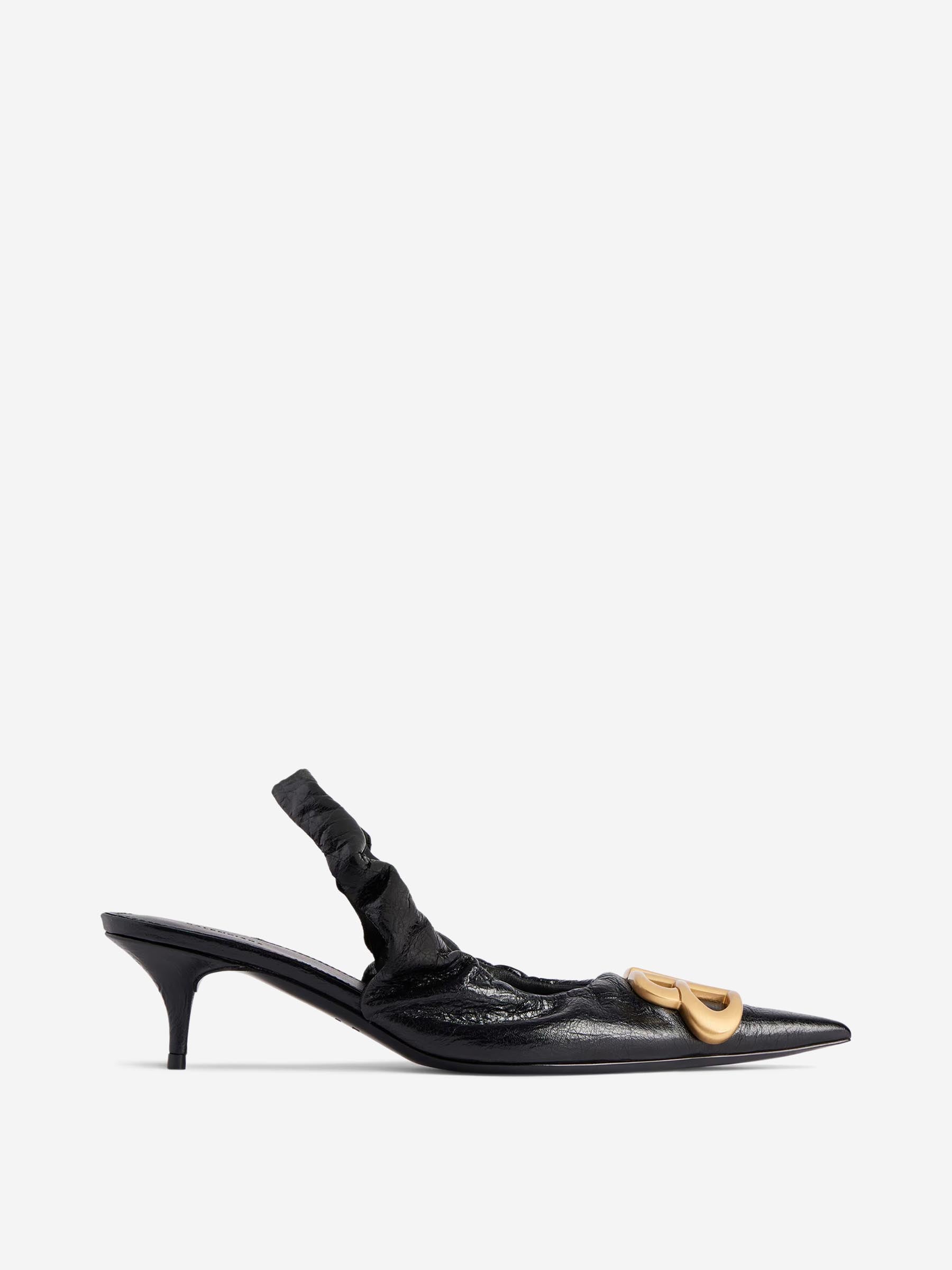 Balenciaga Mujer Barcelona Slingbacks Monaco Logo color Negro sku 800-005431 01 - Foto 1