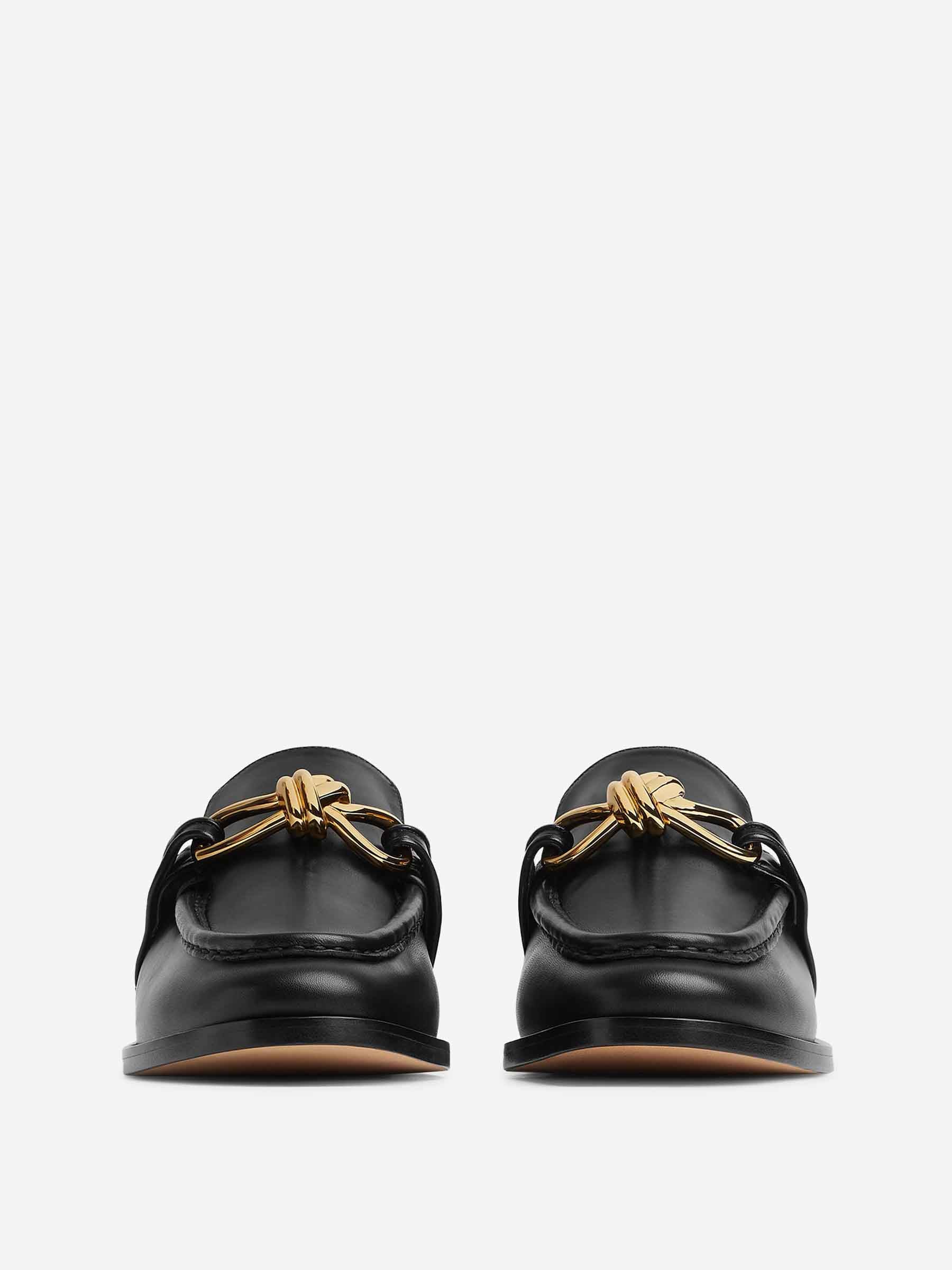 Bottega Veneta Mujer Barcelona Mocasines Piel Astaire color Negro sku 800-005434 01 - Foto 2