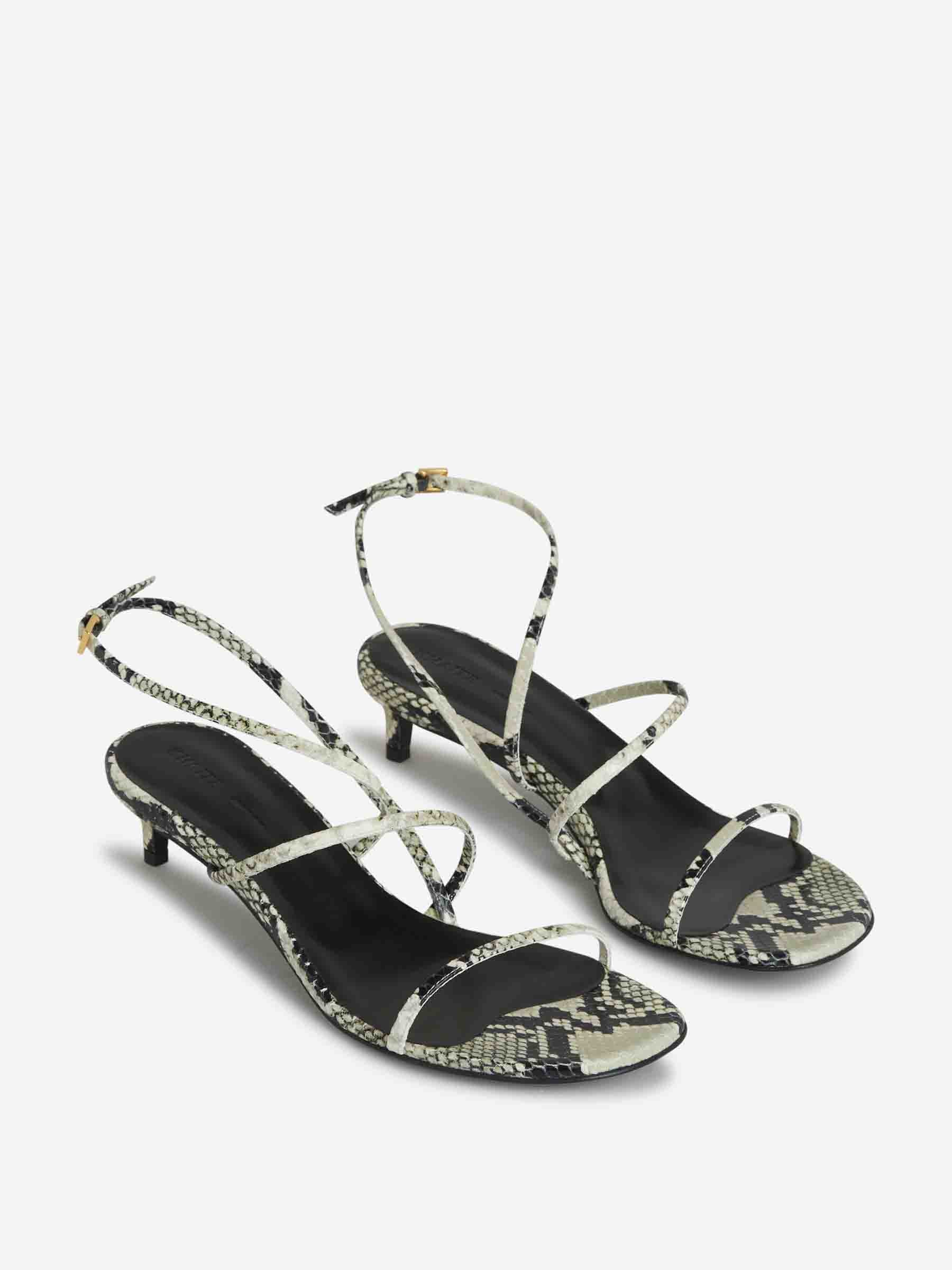 Khaite Mujer Barcelona Sandalias Kitten Heel color Negro sku 800-005452 01 - Foto 2