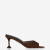 Aquazzura Mujer Barcelona Mules Bisous 65 color Marrón sku 800-005524 01 - Foto 1