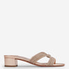 Aquazzura Mujer Barcelona Sandalias Crystal Muse color Rosa Oro sku 800-005525 01 - Foto 1