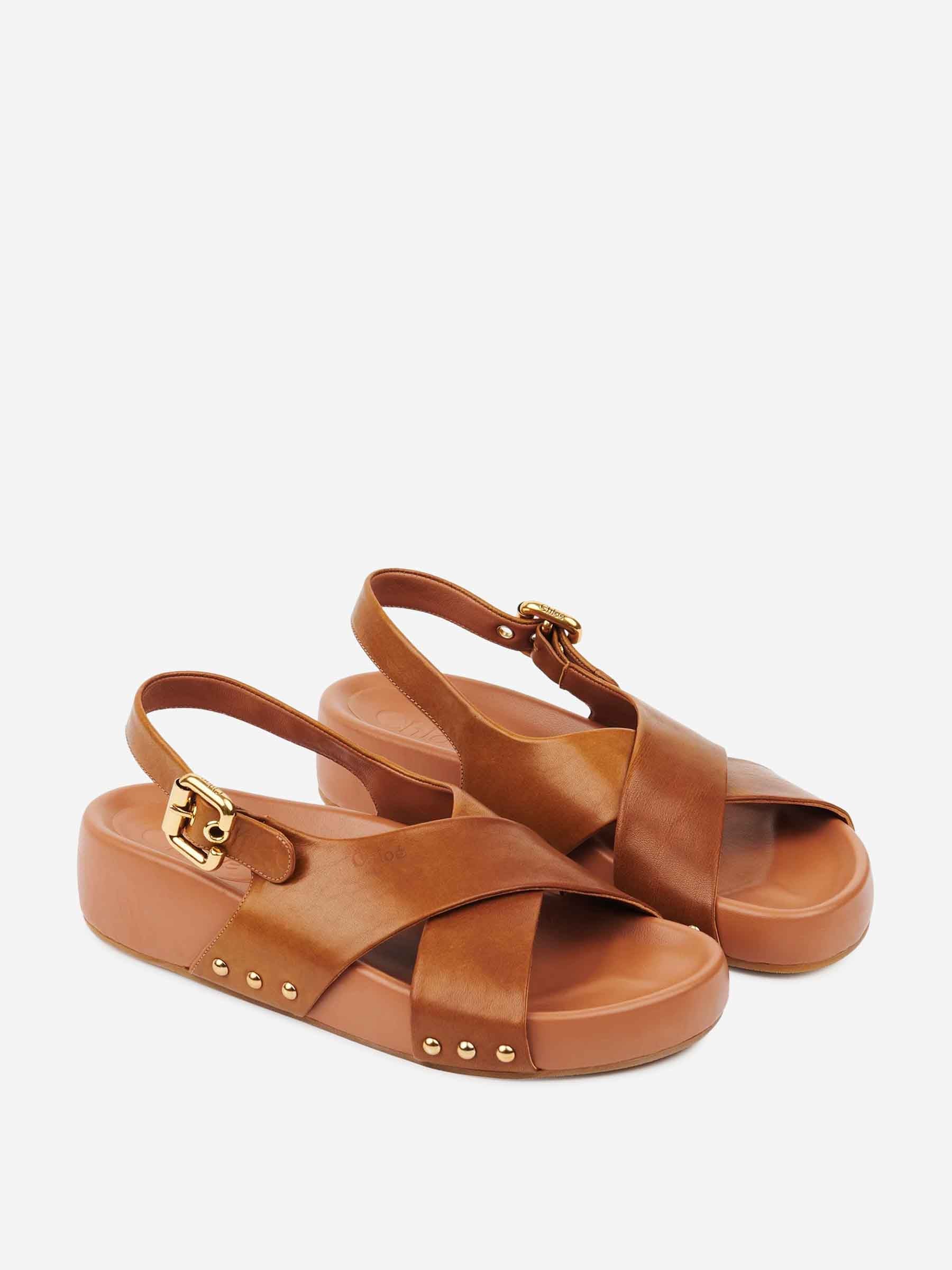 Chloé Mujer Barcelona Sandalias color Marrón sku 800-005539 01 - Foto 2
