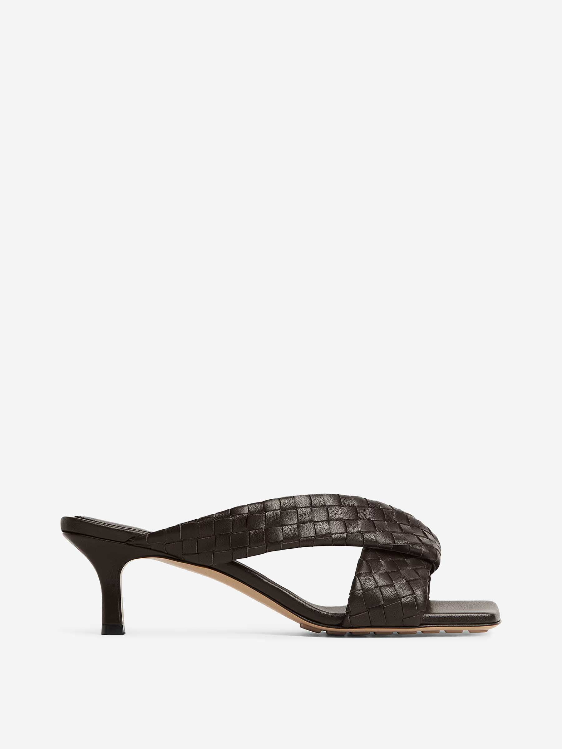 Bottega Veneta Mujer Barcelona Mules Riva color Marrón Oscuro sku 800-005546 01 - Foto 1