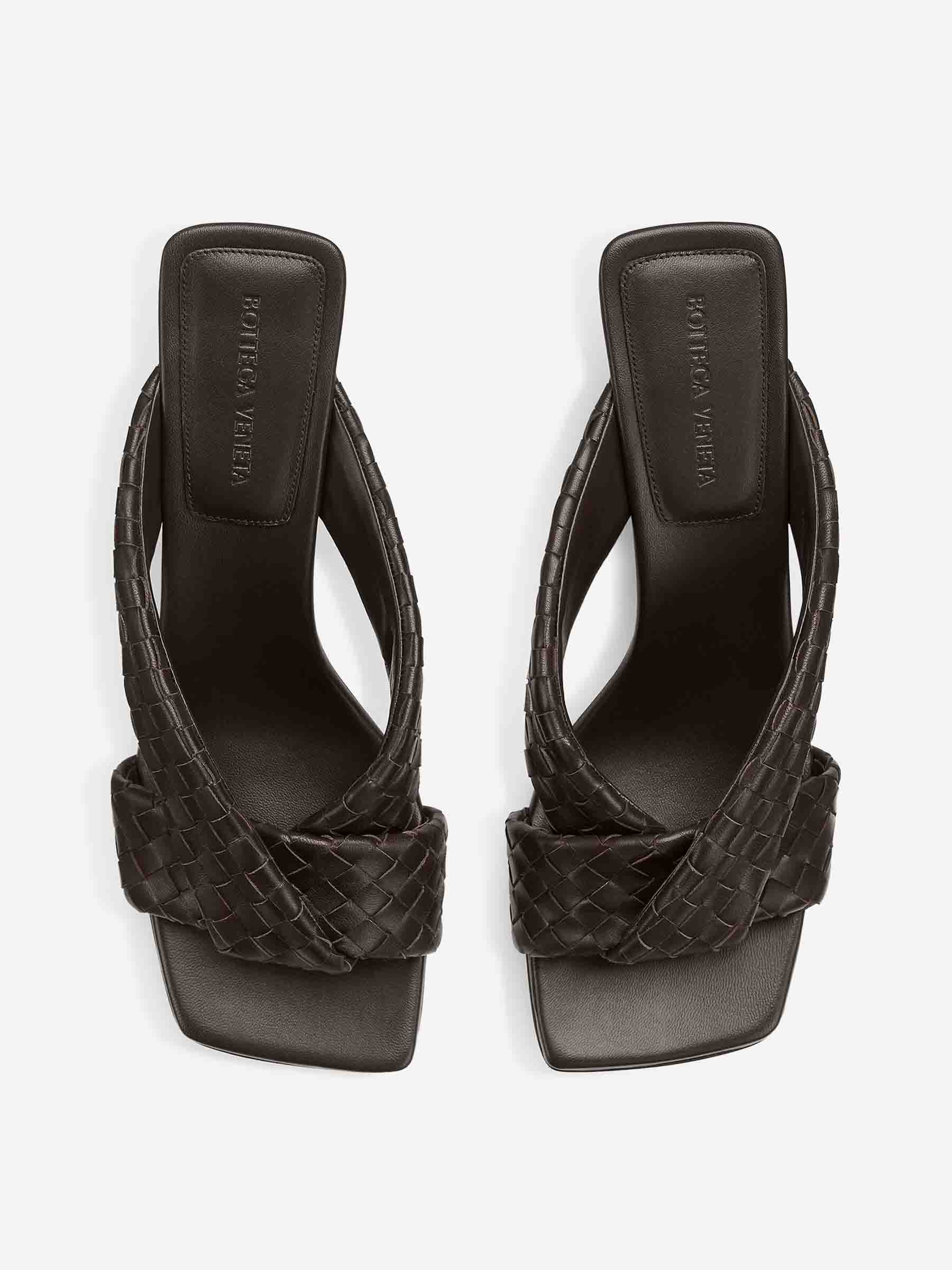 Bottega Veneta Mujer Barcelona Mules Riva color Marrón Oscuro sku 800-005546 01 - Foto 2