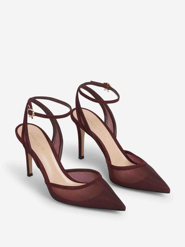 Gianvito Rossi Mujer Barcelona Zapatos de Tacón Dorotea D'Orsay 85 color Burdeos sku 800-005550 00 - Foto 2