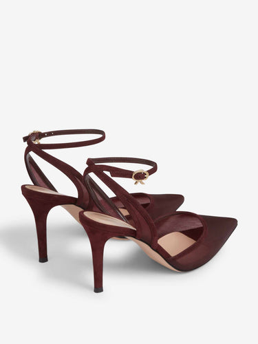 Gianvito Rossi Mujer Barcelona Zapatos de Tacón Dorotea D'Orsay 85 color Burdeos sku 800-005550 00 - Foto 3