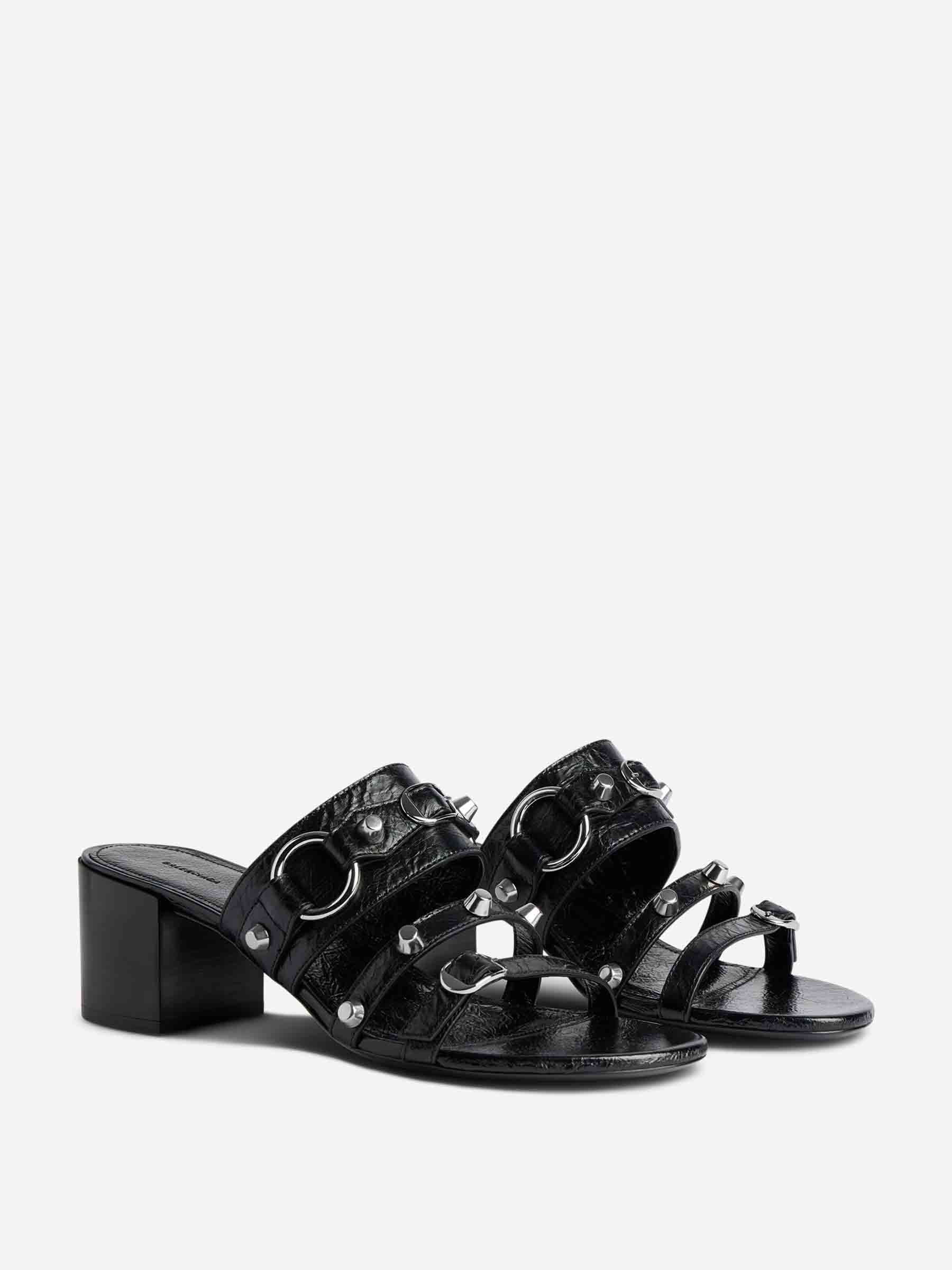 Balenciaga Mujer Barcelona Sandalias City color Negro sku 800-005556 01 - Foto 2