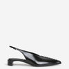 Jil Sander Mujer Barcelona Slingback Piel Spazzolato color Negro sku 800-005557 00 - Foto 1