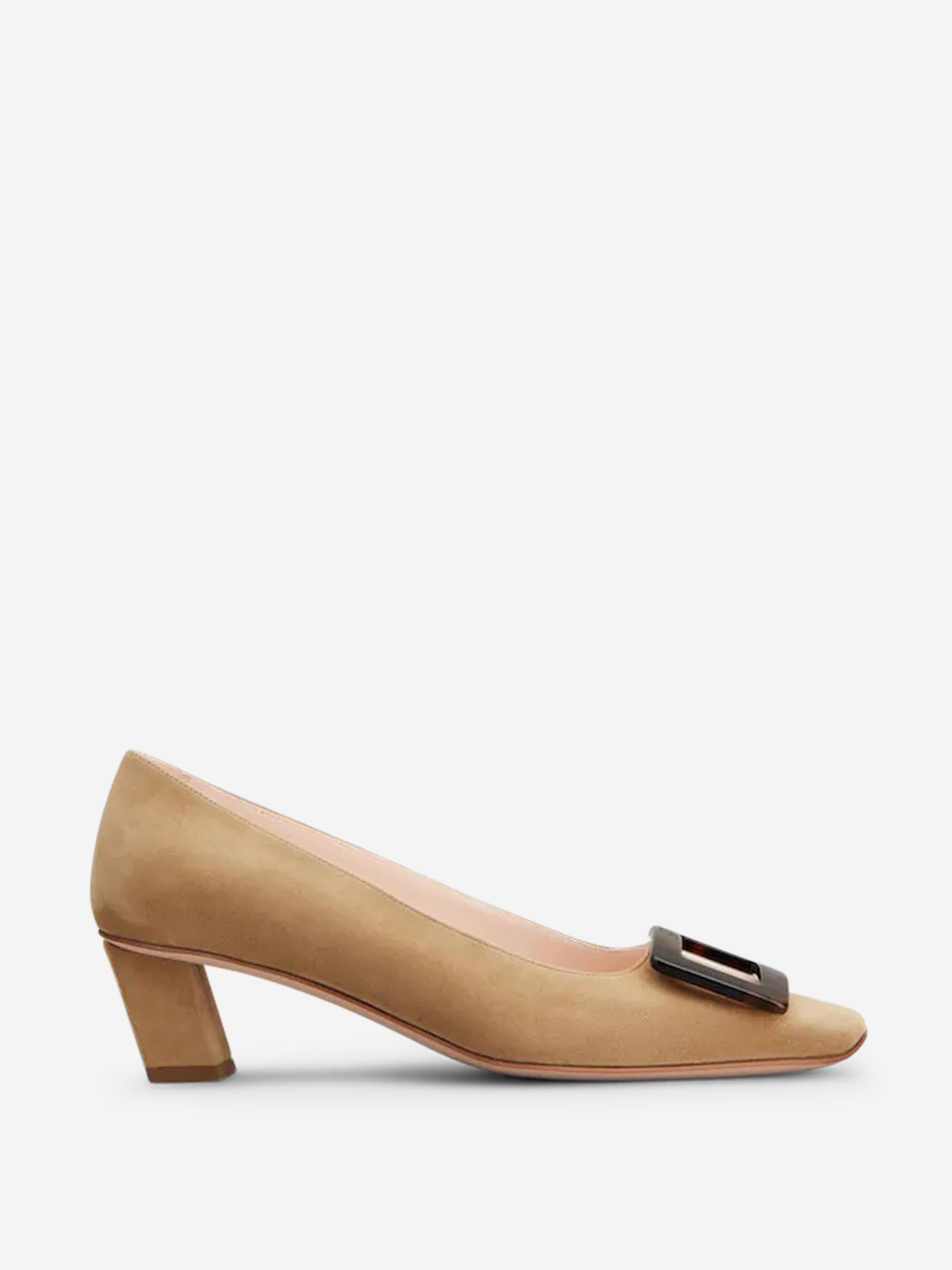 Roger Vivier Mujer Barcelona Zapatos Turtle Vivier color Camel sku 800-005564 01 - Foto 1
