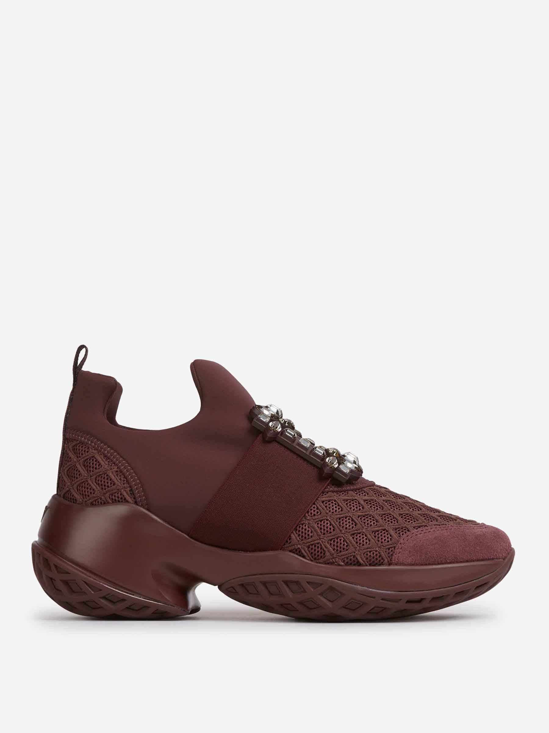 Roger Vivier Mujer Barcelona Sneakers Viv' Run color Burdeos sku 800-005566 01 - Foto 1
