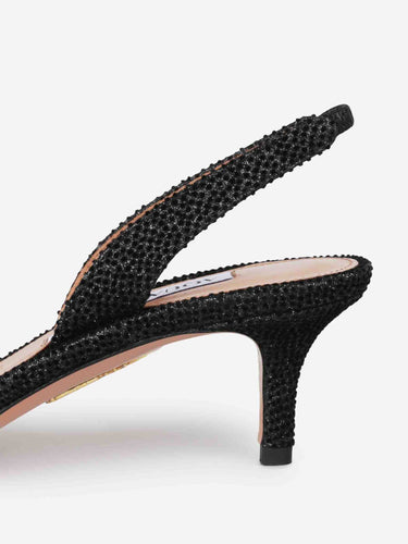 Aquazzura Mujer Barcelona Slingbacks Gatsby 50 color Negro sku 800-005572 01 - Foto 3