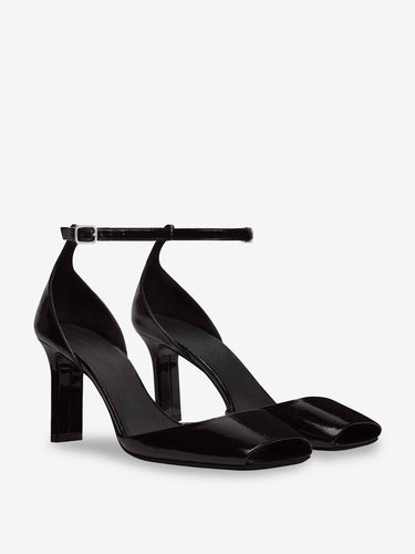 Courrèges Mujer Barcelona Sandalias Peep Toe color Negro sku 800-005576 01 - Foto 3