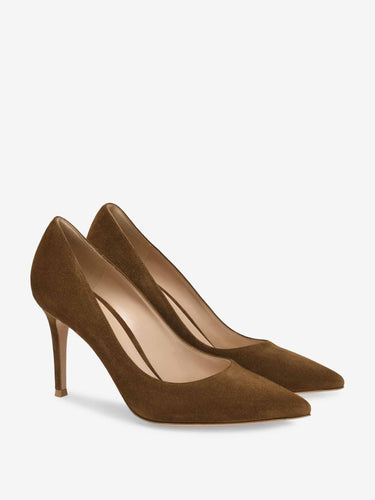 Gianvito Rossi Mujer Barcelona Zapatos de Tacón Gianvito 85 color Marrón sku 800-005582 01 - Foto 2