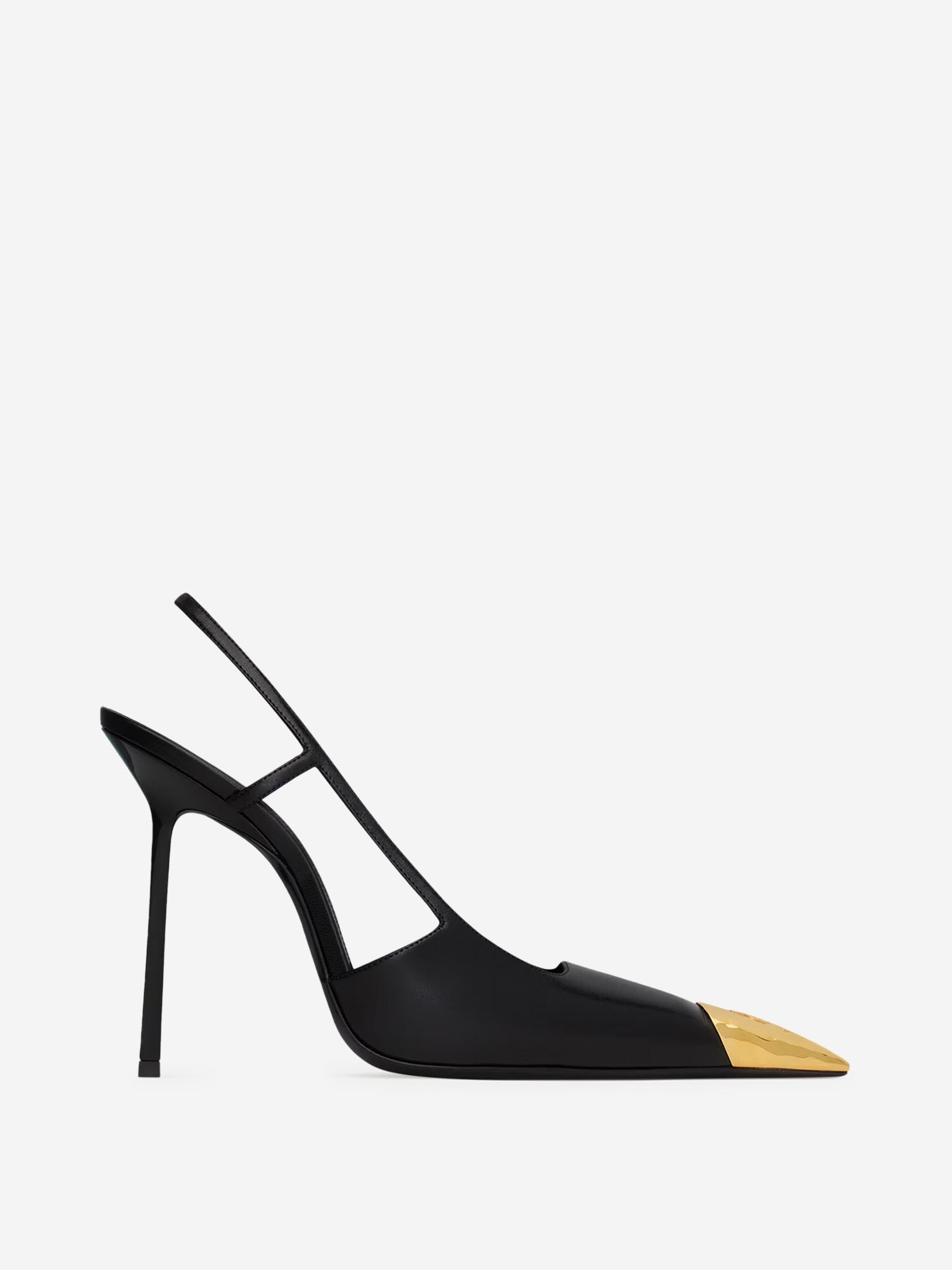 Saint Laurent Mujer Barcelona Salones Slingback Jeanne color Negro sku 800-005583 01 - Foto 1