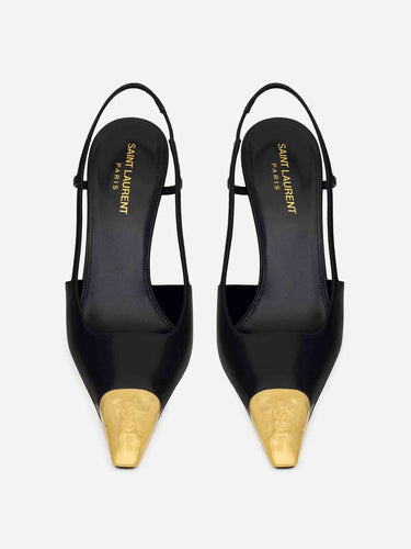 Saint Laurent Mujer Barcelona Salones Slingback Jeanne color Negro sku 800-005583 01 - Foto 3