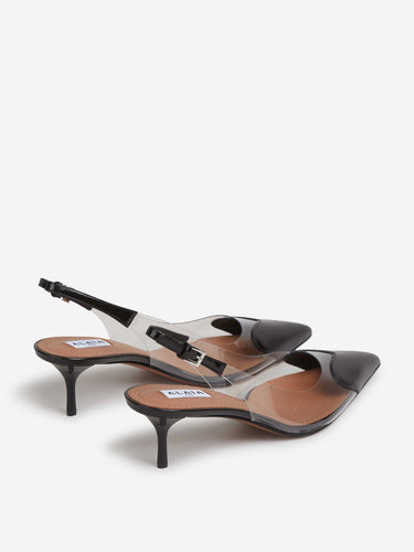 Alaïa Mujer Barcelona Slingbacks Le Coeur color Negro sku 800-005585 01 - Foto 3