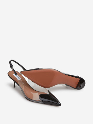 Alaïa Mujer Barcelona Slingbacks Le Coeur color Negro sku 800-005585 01 - Foto 4