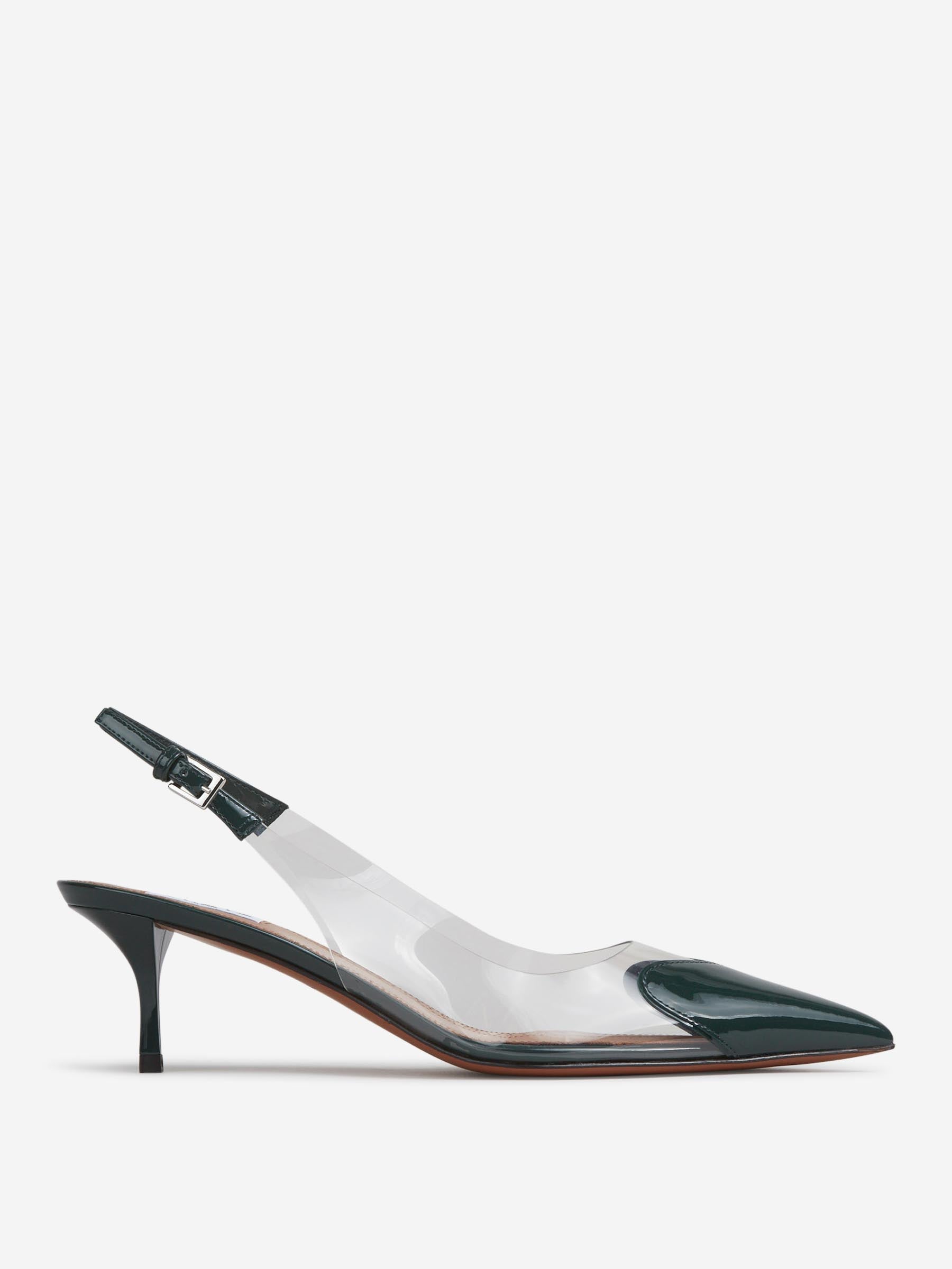 Alaïa Mujer Barcelona Slingbacks Le Coeur color Plateado sku 800-005585 02 - Foto 1