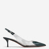Alaïa Mujer Barcelona Slingbacks Le Coeur color Plateado sku 800-005585 02 - Foto 1