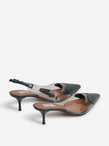 Alaïa Mujer Barcelona Slingbacks Le Coeur color Plateado sku 800-005585 02 - Foto 3