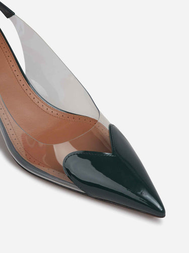 Alaïa Mujer Barcelona Slingbacks Le Coeur color Plateado sku 800-005585 02 - Foto 5