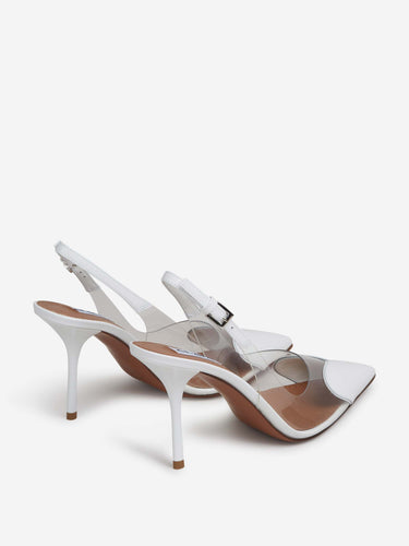 Alaïa Mujer Barcelona Slingbacks Le Coeur color Blanco sku 800-005586 02 - Foto 3