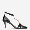 Chloé Mujer Barcelona Sandalias Tacón Cleia color Negro sku 800-005591 01 - Foto 1