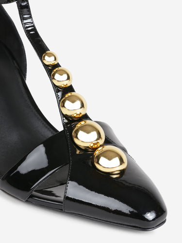 Chloé Mujer Barcelona Sandalias Tacón Cleia color Negro sku 800-005591 01 - Foto 4