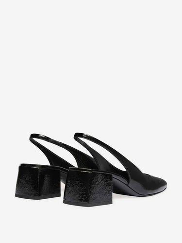 Courrèges Mujer Barcelona Slingbacks AC Vinyl color Negro sku 800-005593 00 - Foto 3