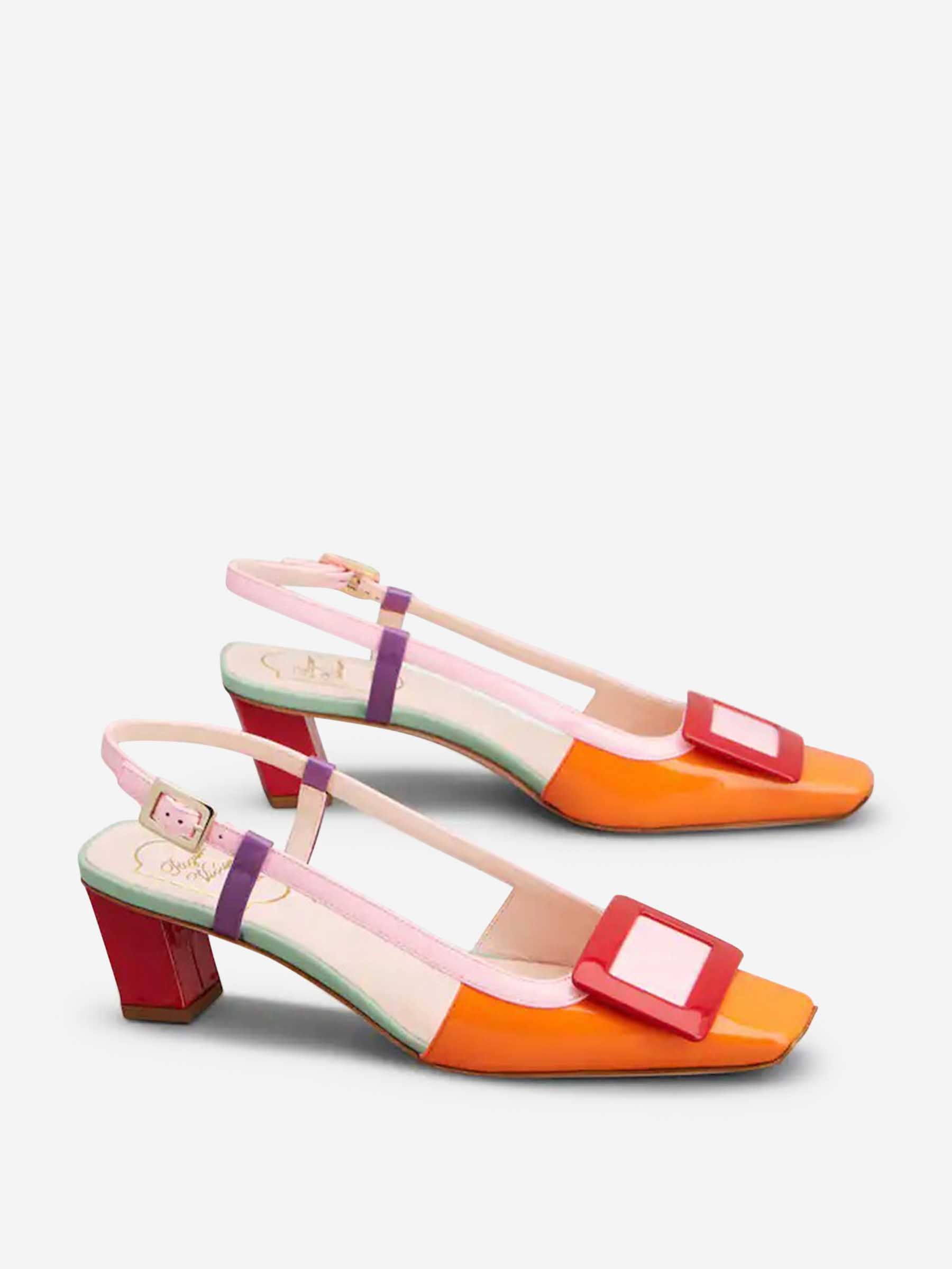 Roger Vivier Mujer Barcelona Salones Slingback Belle Vivier color Multicolor sku 800-005597 01 - Foto 2