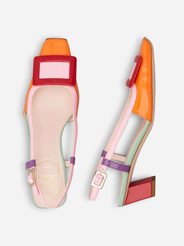 Roger Vivier Mujer Barcelona Salones Slingback Belle Vivier color Multicolor sku 800-005597 01 - Foto 5