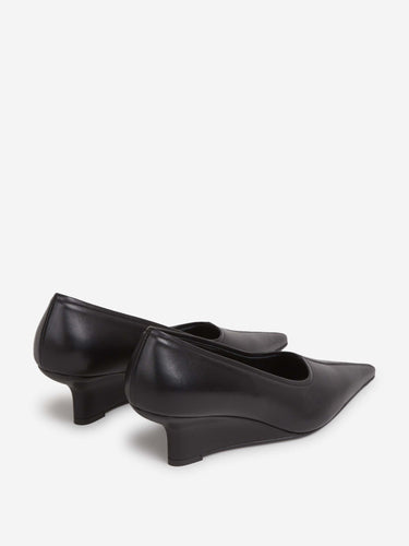 TOTEME Mujer Barcelona Zapatos Cuña Piel color Negro sku 800-005598 00 - Foto 3