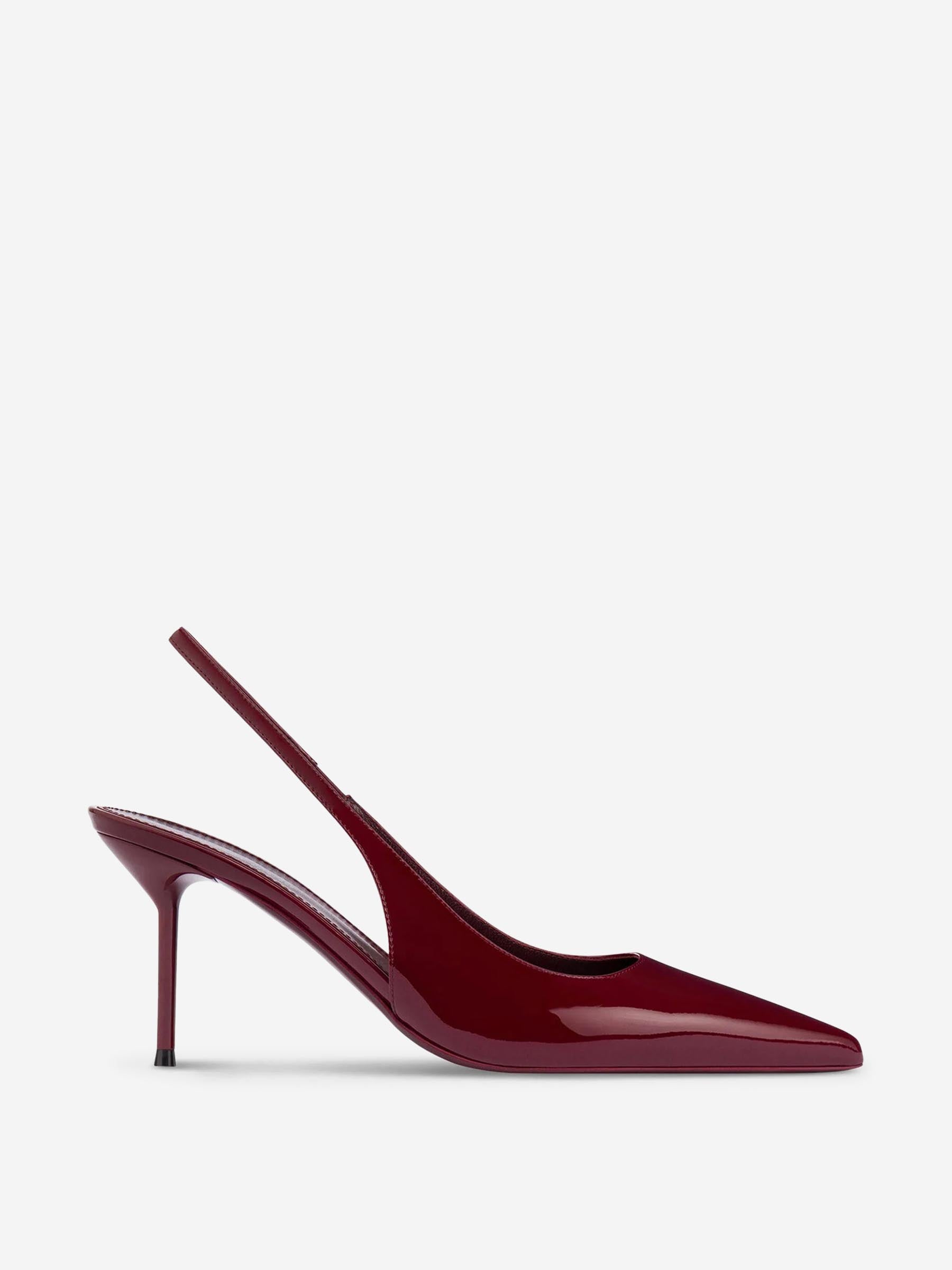 Paris Texas Mujer Barcelona Slingbacks Lidia color Burdeos sku 800-005599 02 - Foto 1