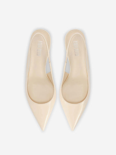 Paris Texas Mujer Barcelona Slingbacks Lidia color Marfil sku 800-005599 03 - Foto 3