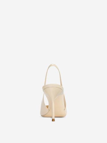 Paris Texas Mujer Barcelona Slingbacks Lidia color Marfil sku 800-005599 03 - Foto 4
