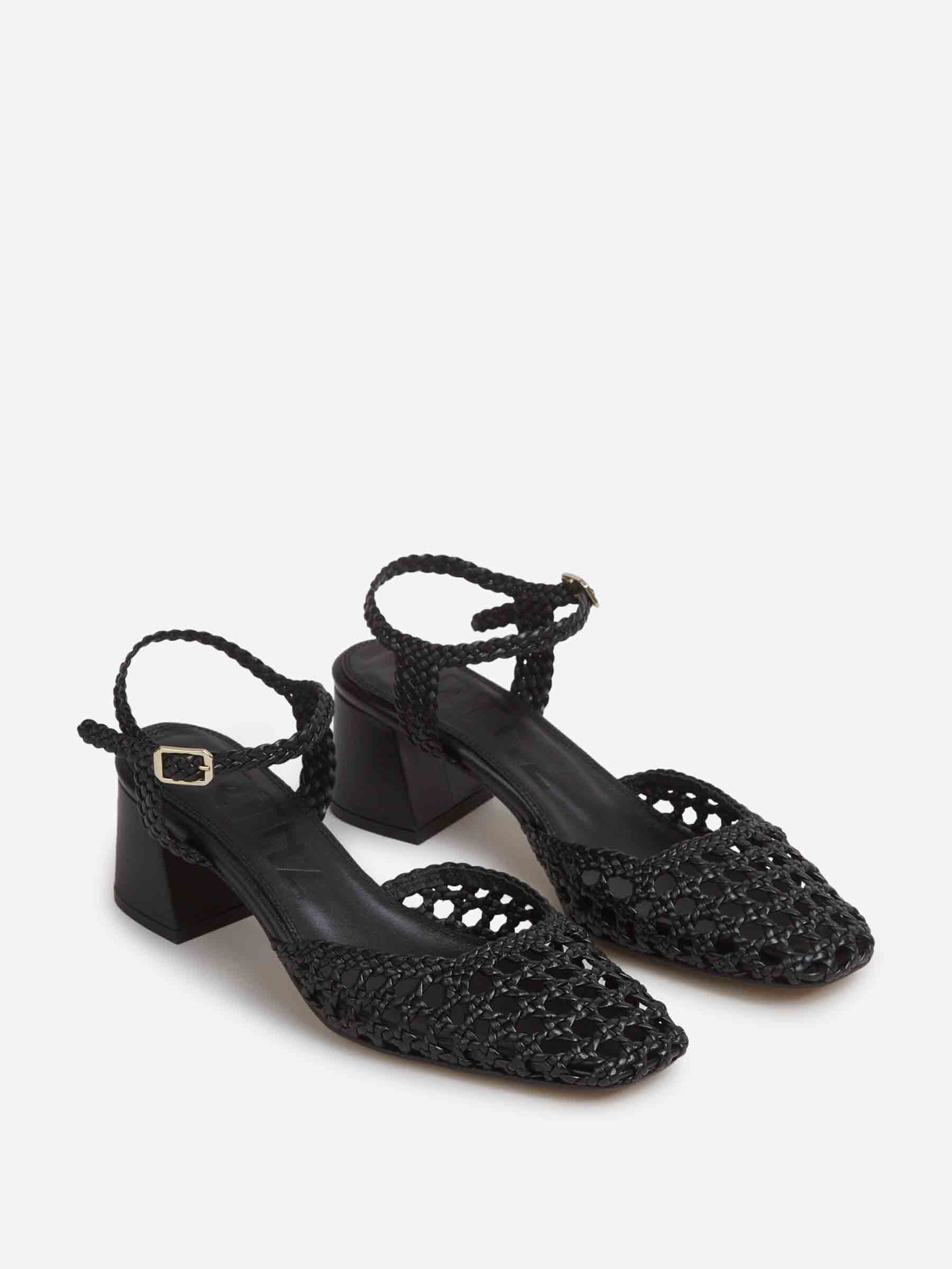 Souliers Martinez Mujer Barcelona Sandalias Pumps Cibeles color Negro sku 800-005601 01 - Foto 2