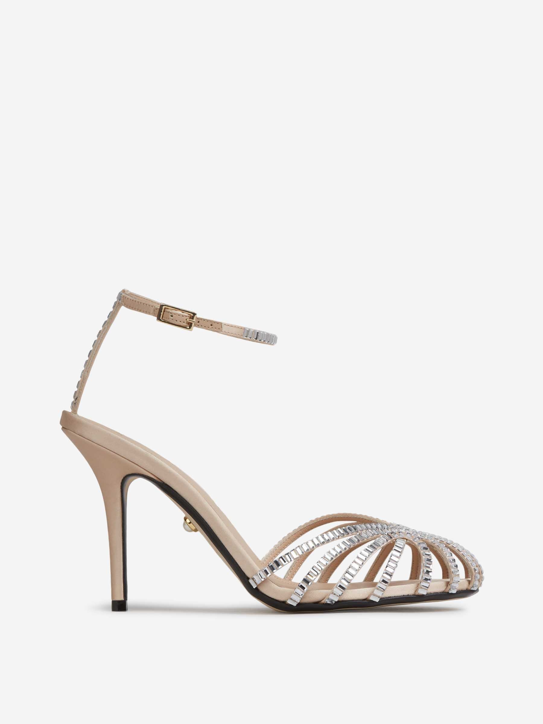 Aleví Milano Mujer Barcelona Sandalias Penelope Xtal color Nude sku 800-005604 01 - Foto 1