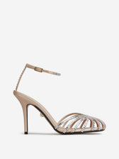 Aleví Milano Mujer Barcelona Sandalias Penelope Xtal color Nude sku 800-005604 01 - Foto 1